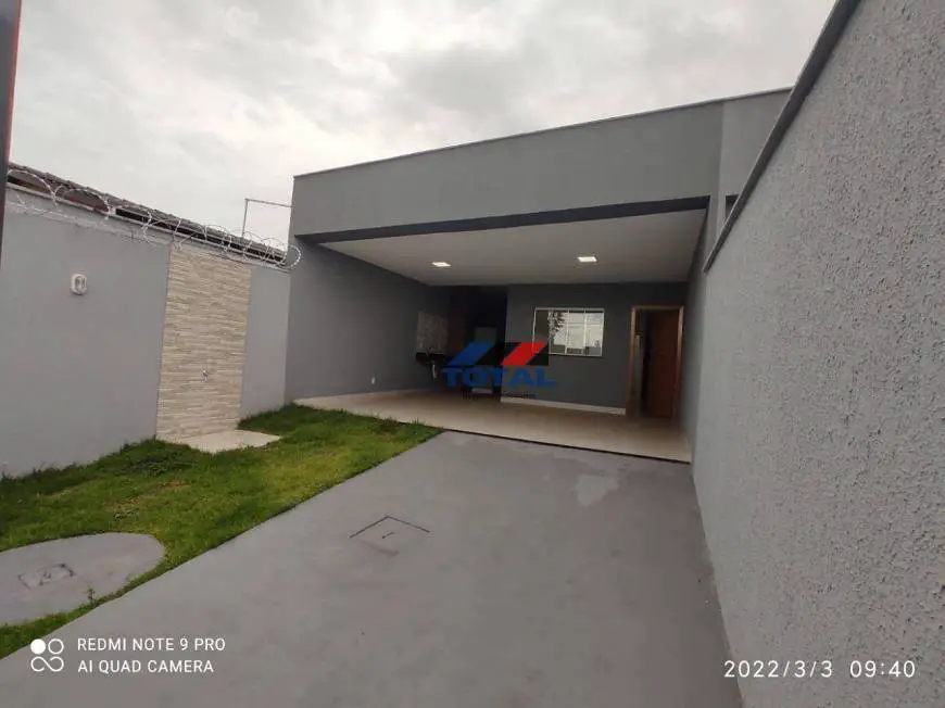 Foto 1 de Casa com 3 Quartos à venda, 120m² em Jardim Tropical, Aparecida de Goiânia