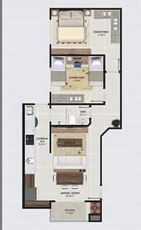 Foto 4 de Apartamento com 2 Quartos à venda, 65m² em Rio Pequeno, Camboriú