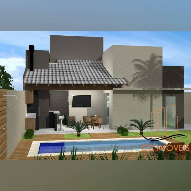 Foto 4 de Casa com 3 Quartos à venda, 151m² em Jardim Jacy, Campo Grande
