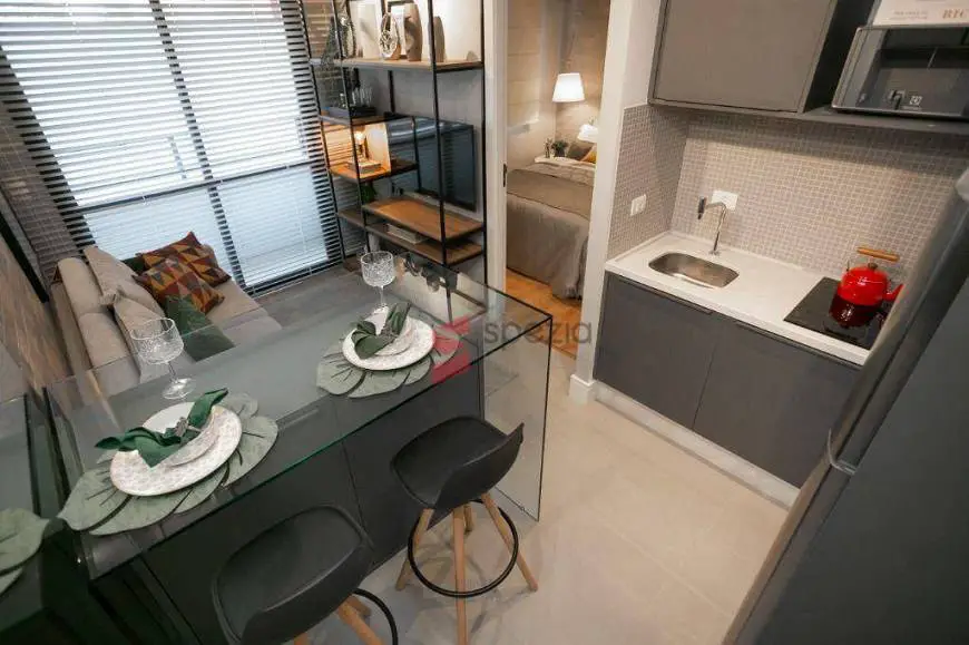 Foto 1 de Apartamento com 1 Quarto à venda, 28m² em Bacacheri, Curitiba