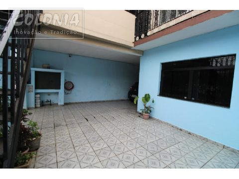 Foto 3 de Casa com 2 Quartos para alugar, 306m² em Jardim Santo Alberto, Santo André