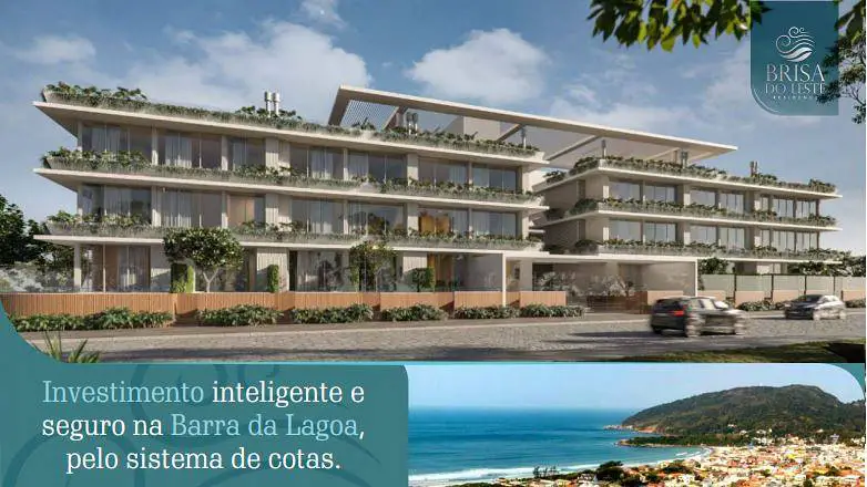 Foto 1 de Apartamento com 1 Quarto à venda, 47m² em Barra da Lagoa, Florianópolis