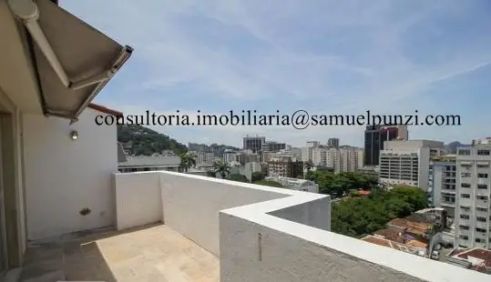 Foto 1 de Apartamento com 2 Quartos para alugar, 100m² em Botafogo, Rio de Janeiro