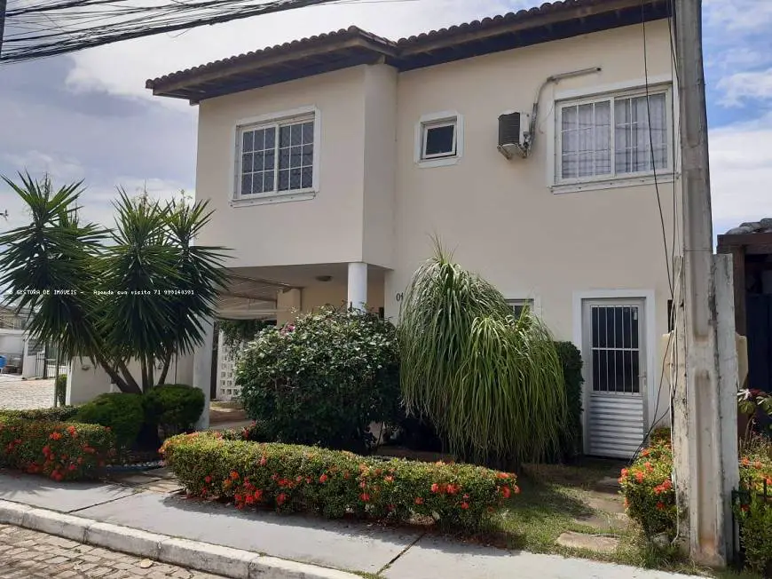 Foto 1 de Casa de Condomínio com 4 Quartos para alugar, 250m² em Vilas do Atlantico, Lauro de Freitas