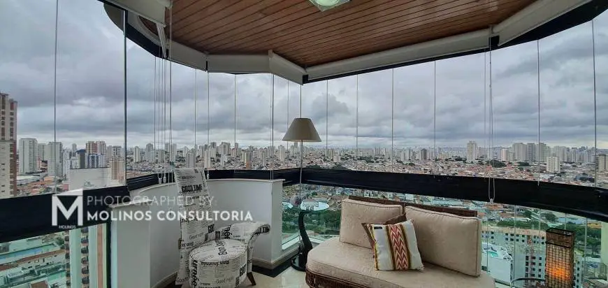 Foto 4 de Cobertura com 4 Quartos à venda, 210m² em Tatuapé, São Paulo
