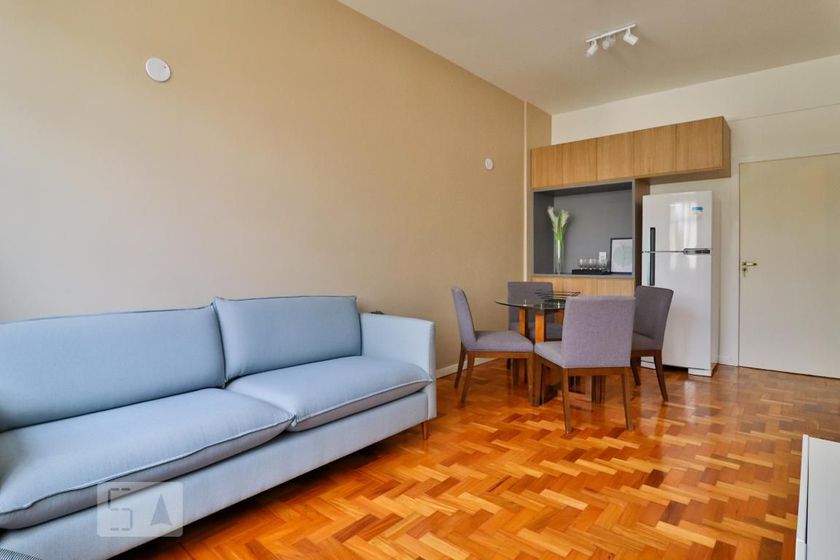 Foto 3 de Apartamento com 1 Quarto para alugar, 40m² em Funcionários, Belo Horizonte