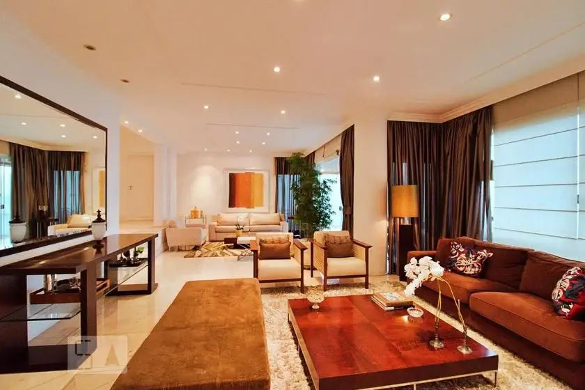 Foto 4 de Apartamento com 4 Quartos para alugar, 271m² em Panamby, São Paulo