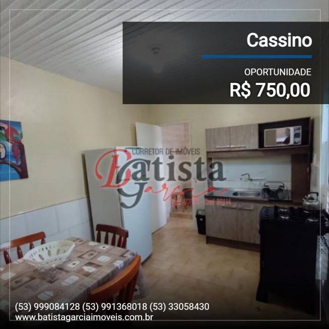 Foto 1 de Kitnet com 1 Quarto para alugar, 50m² em Cassino, Rio Grande