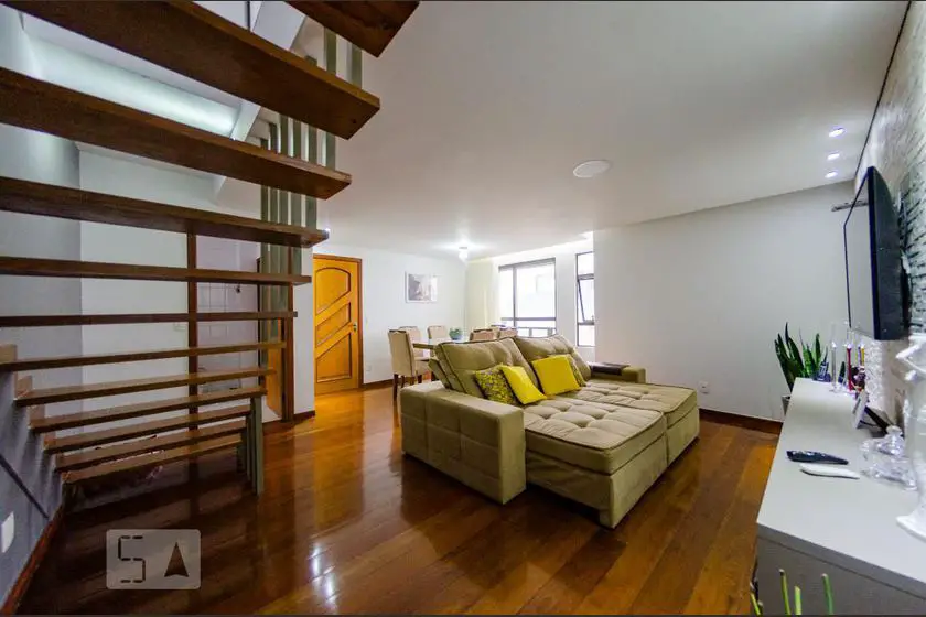 Foto 5 de Cobertura com 5 Quartos para alugar, 200m² em Buritis, Belo Horizonte
