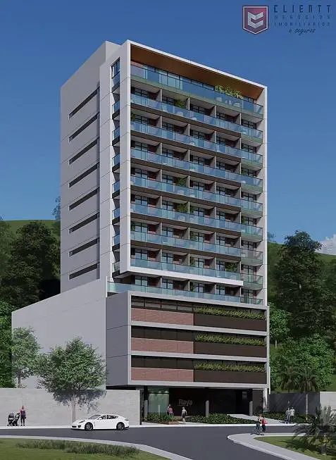 Foto 1 de Apartamento com 1 Quarto à venda, 35m² em Cascatinha, Juiz de Fora