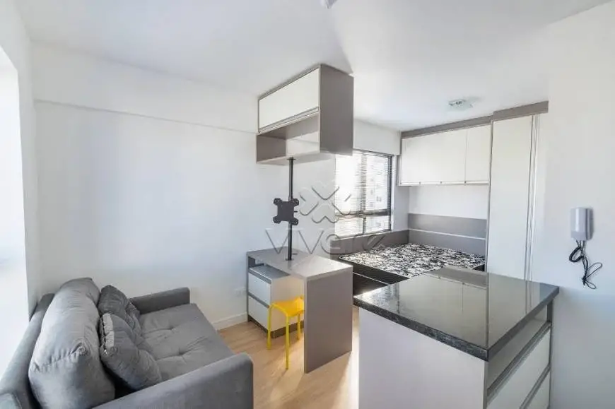 Foto 3 de Apartamento com 1 Quarto para alugar, 22m² em Centro, Curitiba