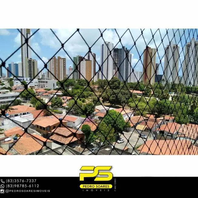 Foto 1 de Apartamento com 3 Quartos para alugar, 100m² em Miramar, João Pessoa