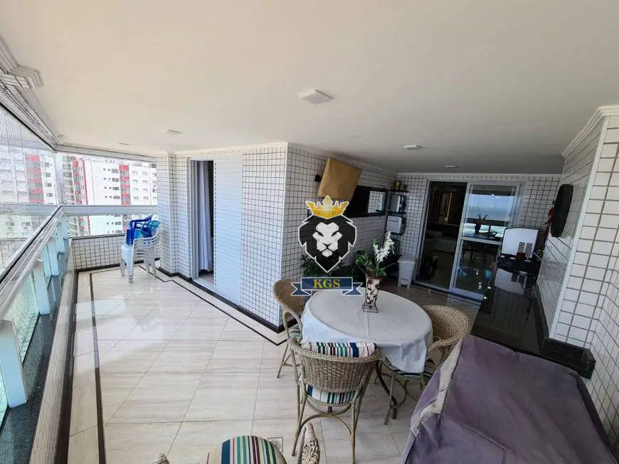 Foto 4 de Apartamento com 4 Quartos à venda, 164m² em Campo da Aviação, Praia Grande