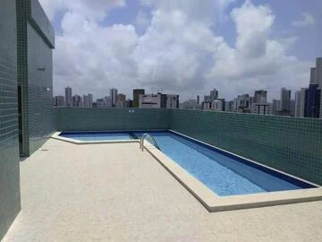 Foto 2 de Apartamento com 1 Quarto para alugar, 35m² em Graças, Recife