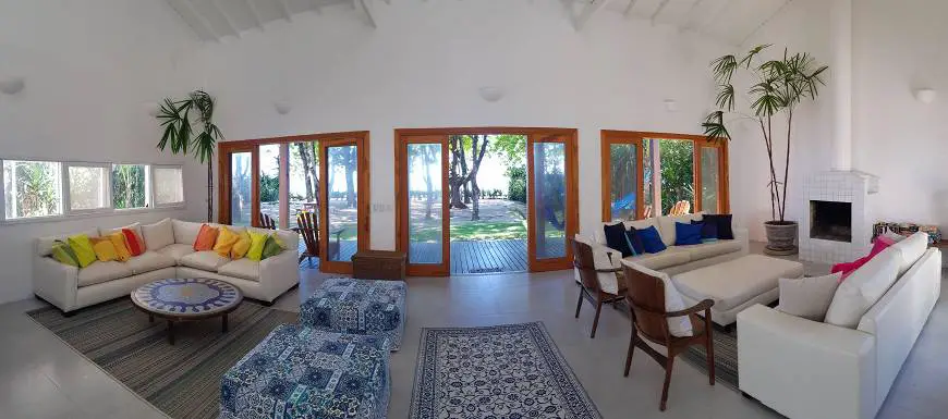 Foto 1 de Casa com 4 Quartos para alugar, 400m² em Camburi, São Sebastião