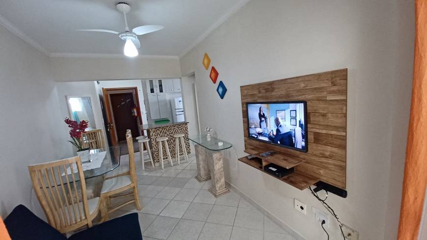Foto 1 de Apartamento com 1 Quarto para alugar, 45m² em Maracanã, Praia Grande