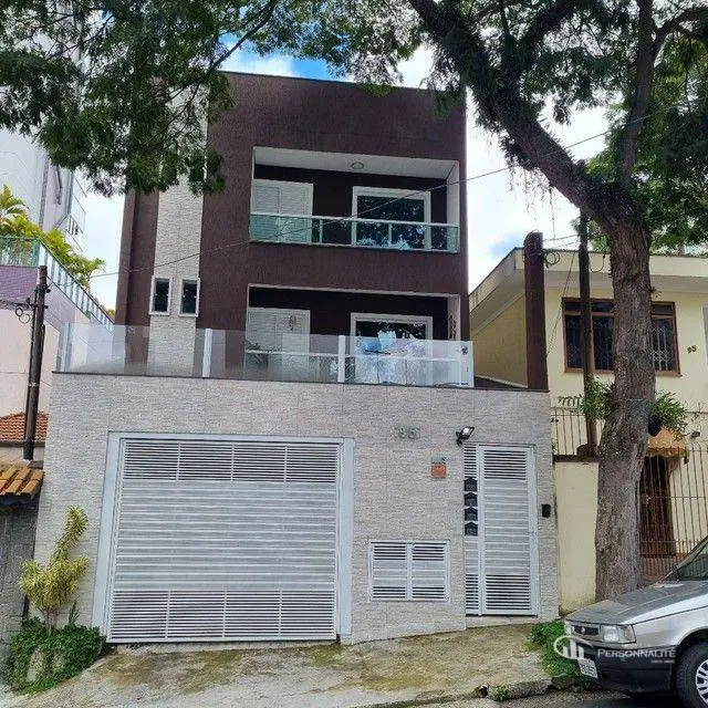 Foto 1 de Cobertura com 3 Quartos à venda, 186m² em Vila Assuncao, Santo André