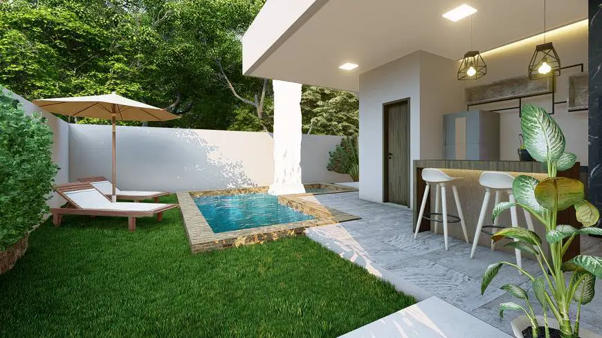Foto 4 de Casa de Condomínio com 3 Quartos à venda, 162m² em Aponiã, Porto Velho