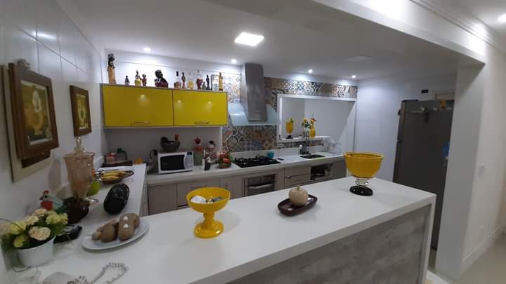 Foto 5 de Apartamento com 4 Quartos para alugar, 155m² em Vila Guilhermina, Praia Grande