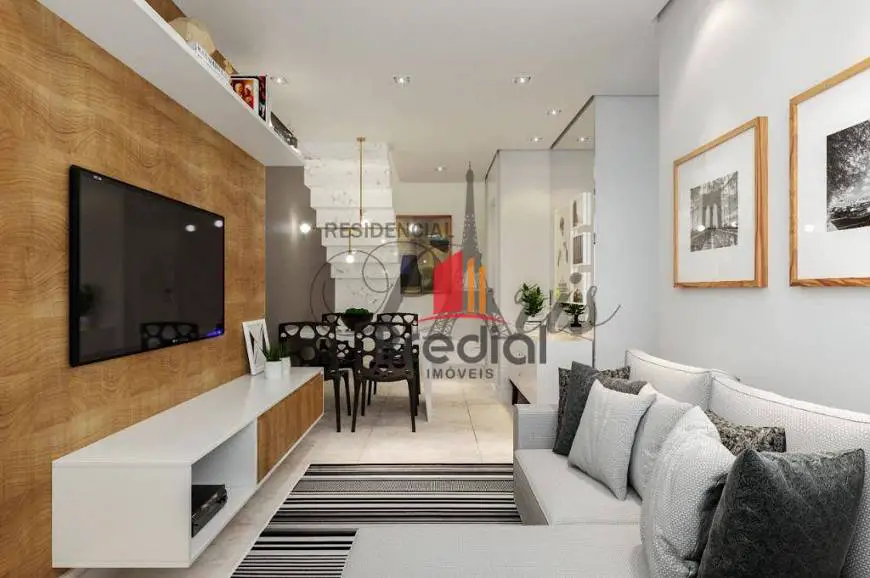 Foto 1 de Casa de Condomínio com 2 Quartos à venda, 75m² em Vila Príncipe de Gales, Santo André