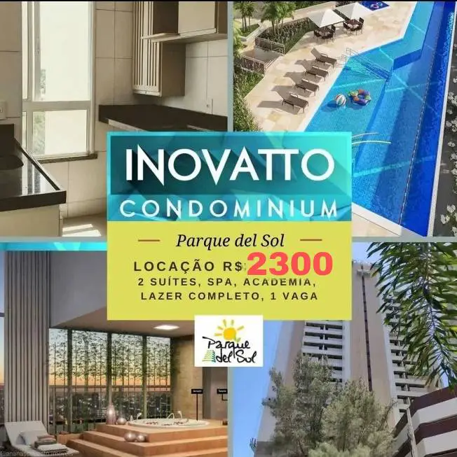 Foto 1 de Apartamento com 2 Quartos para alugar, 53m² em Cambeba, Fortaleza