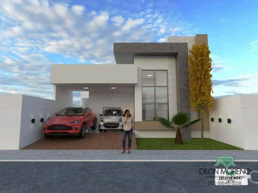 Foto 1 de Casa com 3 Quartos à venda, 110m² em Baixa Grande, Arapiraca