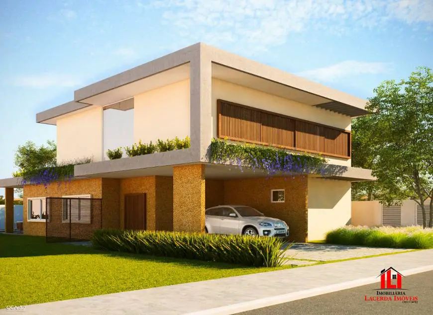 Foto 2 de Casa de Condomínio com 3 Quartos à venda, 390m² em Ponta Negra, Manaus