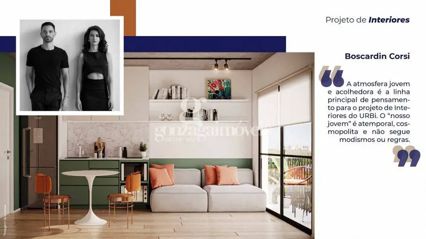 Foto 5 de Apartamento com 1 Quarto à venda, 24m² em Prado Velho, Curitiba