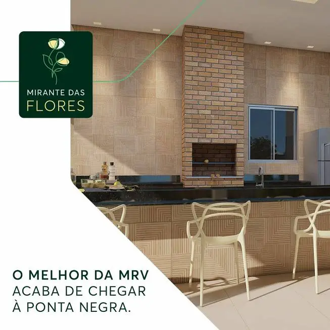 Foto 5 de Apartamento com 2 Quartos à venda, 44m² em Ponta Negra, Manaus