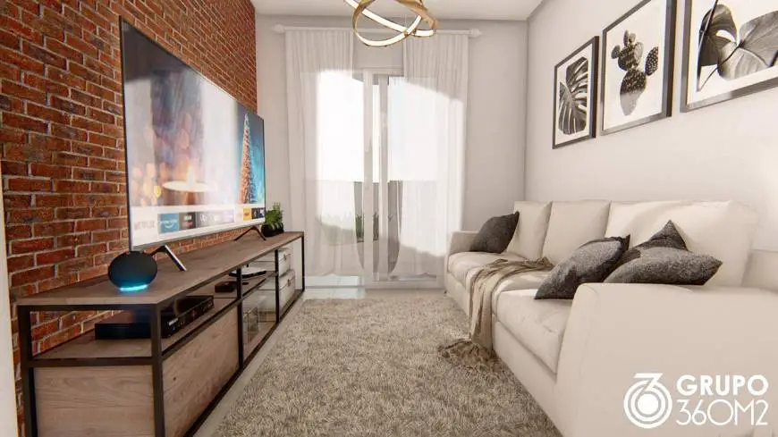 Foto 1 de Apartamento com 2 Quartos à venda, 54m² em Vila Alzira, Santo André