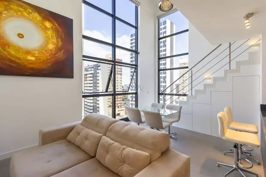 Foto 2 de Apartamento com 1 Quarto à venda, 65m² em Mercês, Curitiba