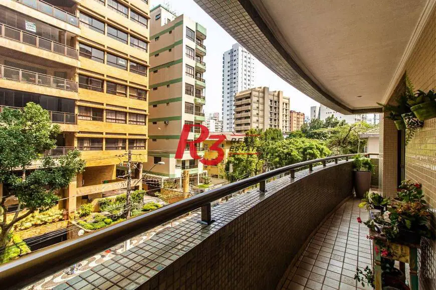 Foto 2 de Apartamento com 4 Quartos para alugar, 389m² em Boqueirão, Santos