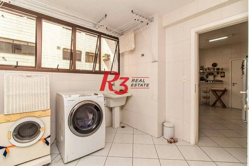 Foto 4 de Apartamento com 4 Quartos para alugar, 389m² em Boqueirão, Santos