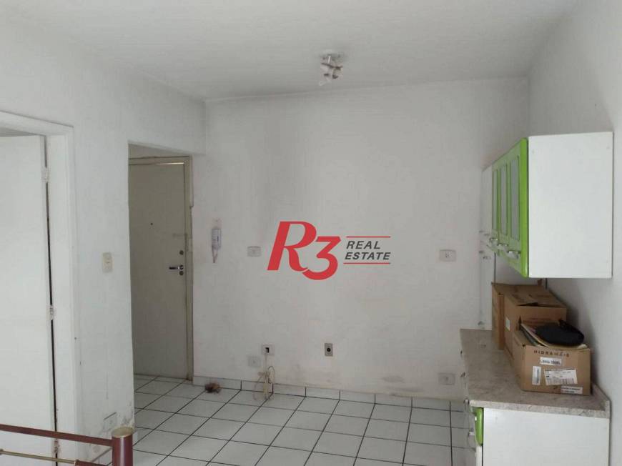 Foto 1 de Kitnet com 1 Quarto à venda, 32m² em Ponta da Praia, Santos