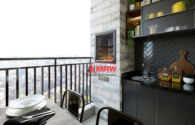 Foto 3 de Apartamento com 2 Quartos à venda, 49m² em Vila Carvalho, Sorocaba