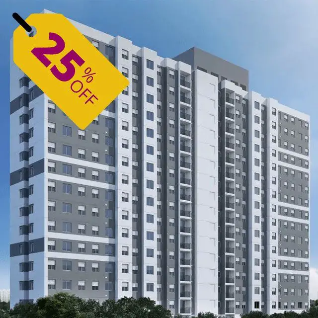 Foto 1 de Apartamento com 1 Quarto à venda, 24m² em Santo Amaro, São Paulo