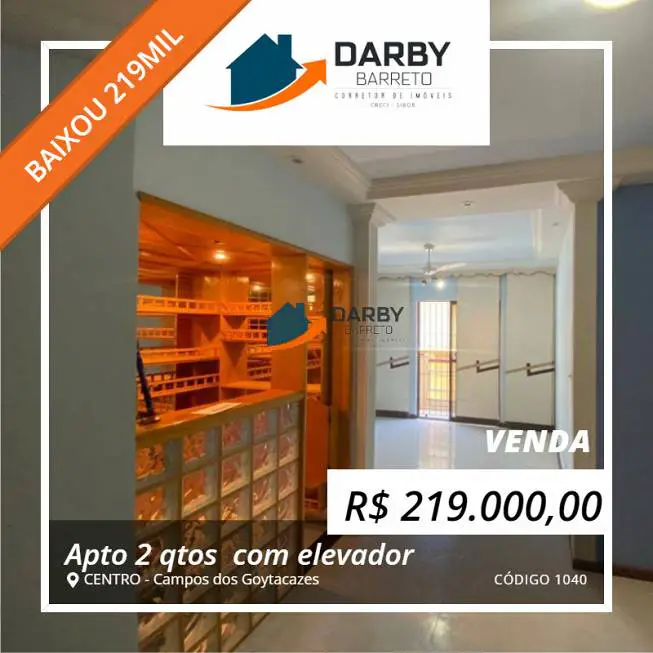 Foto 1 de Apartamento com 2 Quartos à venda, 69m² em Centro, Campos dos Goytacazes