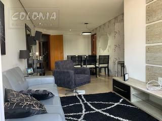 Foto 2 de Apartamento com 3 Quartos à venda, 92m² em Vila Santa Teresa, Santo André