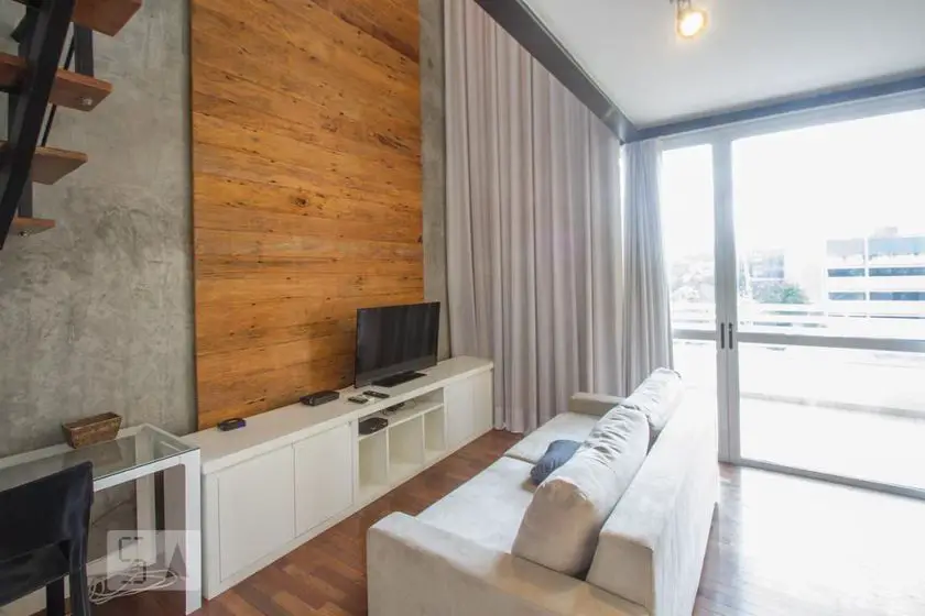 Foto 1 de Apartamento com 1 Quarto para alugar, 65m² em Brooklin, São Paulo