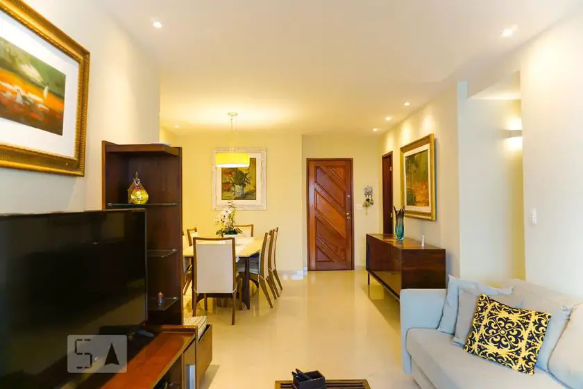 Foto 4 de Apartamento com 4 Quartos para alugar, 135m² em Jardim Oceanico, Rio de Janeiro