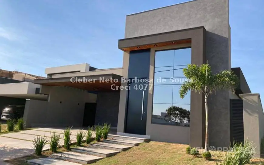 Foto 1 de Casa de Condomínio com 3 Quartos à venda, 190m² em Alphaville Campo Grande, Campo Grande