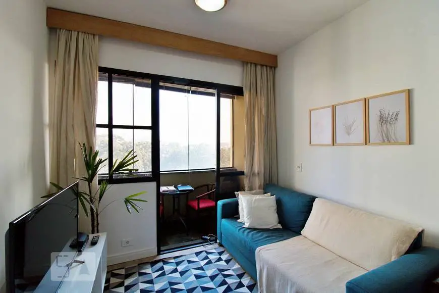Foto 3 de Apartamento com 1 Quarto para alugar, 34m² em Panamby, São Paulo