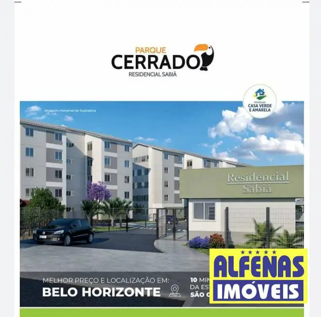 Foto 1 de Apartamento com 2 Quartos à venda, 43m² em Monte Azul, Belo Horizonte