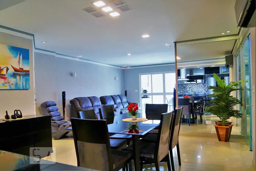 Foto 1 de Apartamento com 4 Quartos para alugar, 210m² em Vila Caicara, Praia Grande