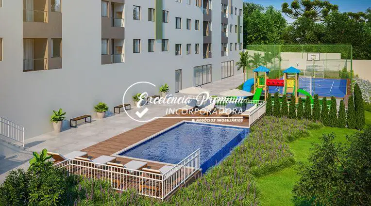 Foto 3 de Apartamento com 3 Quartos à venda, 53m² em Jardim Alvorada, Almirante Tamandaré
