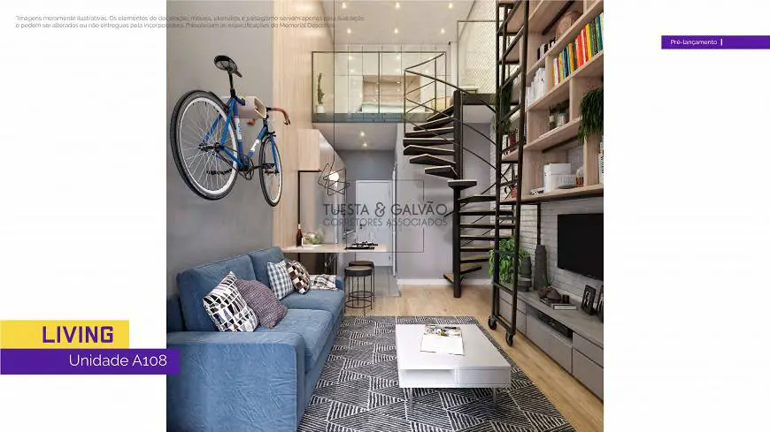 Foto 1 de Apartamento com 1 Quarto à venda, 37m² em Cidade Industrial, Curitiba