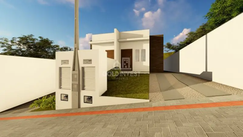 Foto 2 de Casa com 2 Quartos à venda, 60m² em Águas Claras, Brusque