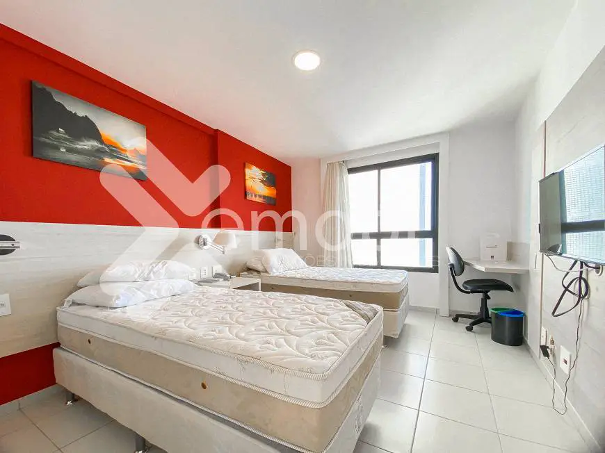 Foto 2 de Flat com 2 Quartos à venda, 45m² em Ponta Negra, Natal