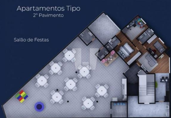 Foto 4 de Apartamento com 3 Quartos à venda, 123m² em Manacás, Belo Horizonte