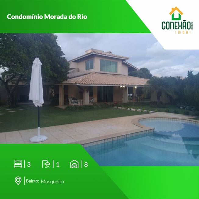 Foto 1 de Casa de Condomínio com 3 Quartos à venda, 300m² em Mosqueiro, Aracaju